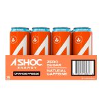 A SHOC Performance Energy Drink, Blue Raspberry, 16 Ounce Can, Natural Energy Blend, BCAAs, Ocean Mineral Electrolytes, and No Chemical Preservatives, 12-pack - Image 11